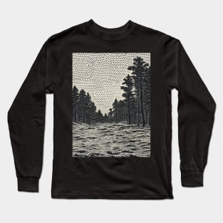 chernobyl woods, dark woods picture Long Sleeve T-Shirt